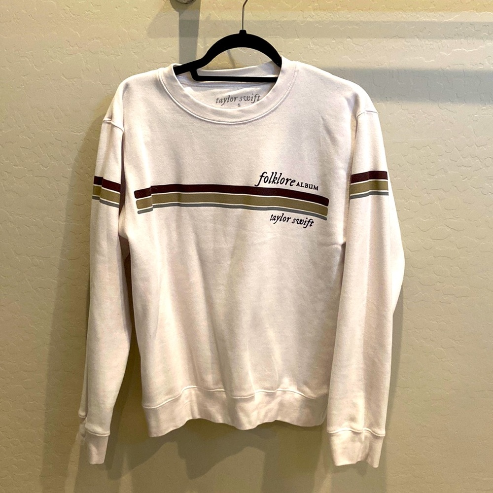 Taylor Swift “cliff side pullover” pull over crew neck Folklore